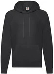 Fruit of the Loom Kapuzensweatshirt Lightweight Hooded Sweat Schwarz/Dunkelgrau