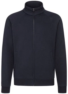 Fruit of the Loom Premium Sweatjacke Dunkelblau