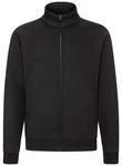 Fruit of the Loom Premium Sweatjacke Schwarz/Dunkelgrau/Grau