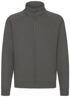 Fruit of the Loom Premium Sweatjacke Dunkelgrau/Hellgrau/Grau Fruit of the Loom Premium Sweatjacke Dunkelgrau/Hellgrau/Grau