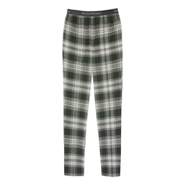 Pyjamahose Loungewear Schlafhose mit umlaufendem Markenschriftzug auf Komfortbund