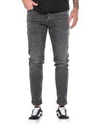 Slim-fit-Jeans Low Waist Stretch Grau - D-Luster 009ZT