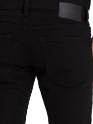 Diesel Slim-fit Jeans Low Waist Hose D-Luster 009HA Schwarz