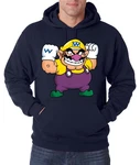 Youth Designz Kapuzenpullover Wario Hoodie Braun/Dunkelblau/Lila/Grün/Rot
