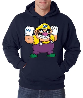 Youth Designz Kapuzenpullover Wario Hoodie Braun/Dunkelblau/Lila/Grün/Rot Youth Designz Kapuzenpullover Wario Hoodie Braun/Dunkelblau/Lila/Grün/Rot