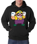 Youth Designz Kapuzenpullover Wario Hoodie Braun/Grün/Schwarz/Rot