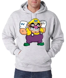 Youth Designz Kapuzenpullover Wario Hoodie Braun/Hellgrau/Silber