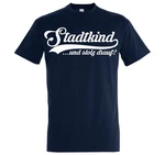 Youth Designz T-Shirt Stadtkind Herren Shirt Dunkelblau