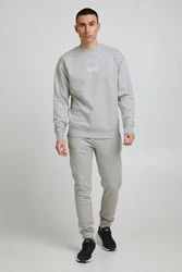 !Solid Stehkragenpullover SDRubio Grau/Hellgrau