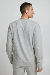 !Solid Stehkragenpullover SDRubio Grau/Hellgrau