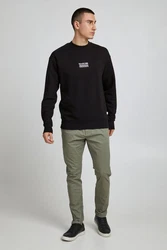 !Solid Stehkragenpullover SDRubio Schwarz