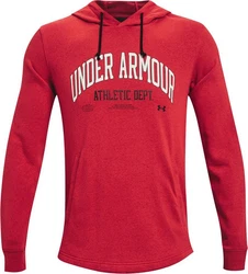 Under Armour Hoodie UA RIVAL TRY ATHLC DEPT HD Kapuzenpullover Herren rot
