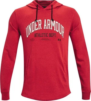 Under Armour Hoodie UA RIVAL TRY ATHLC DEPT HD Kapuzenpullover Herren rot Under Armour Hoodie UA RIVAL TRY ATHLC DEPT HD Kapuzenpullover Herren rot
