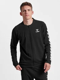 Sweater RAY Herren Sweatjacke Zip Jacke schwarz klassisch Sportjacke Training