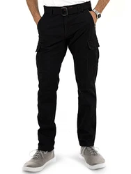Indicode Herren William Cargohose (15958) Schwarz