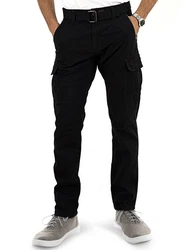 Indicode Herren William Cargohose (15958) Schwarz