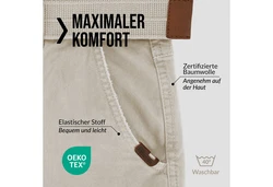 Indicode Herren William Cargohose (15958) Khaki/Beige