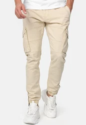 Indicode Cargohose Alex Khaki