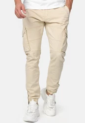 Indicode Cargohose Alex Khaki
