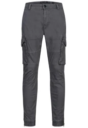 Indicode Cargohose Alex Khaki/Dunkelgrau/Schwarz/Dunkelgrün