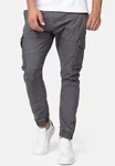 Indicode Cargohose Alex Khaki/Dunkelgrau/Schwarz/Dunkelgrün
