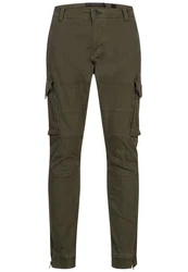 Indicode Cargohose Alex Dunkelgrün/Khaki