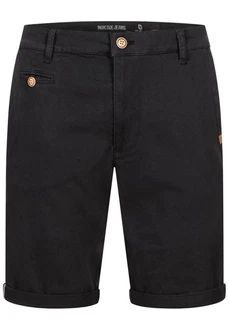 Indicode Herren Cuba Chino Shorts Schwarz/Dunkelgrau/Khaki