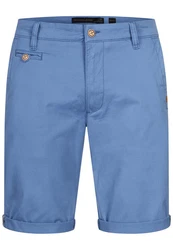 Indicode Herren Cuba Chino Shorts Hellblau/Blau