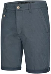 Indicode Herren Cuba Chino Shorts Dunkelblau/Grau/Blau