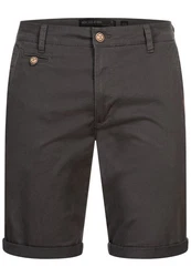 Indicode Herren Cuba Chino Shorts Dunkelgrau/Khaki/Grau/Hellgrau
