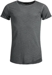 Indicode Kurzarmshirt Willbur Tee Dunkelgrau/Grau/Hellgrau