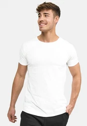 Indicode Kurzarmshirt Willbur Tee Weiß