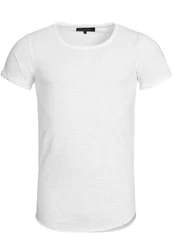 Indicode Kurzarmshirt Willbur Tee Weiß