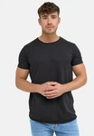 Indicode Kurzarmshirt Willbur Tee Schwarz