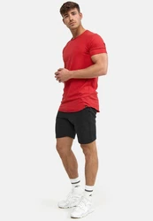 Indicode Kurzarmshirt Willbur Tee Rot