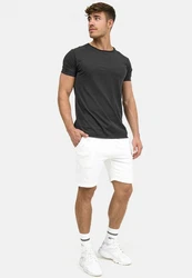 Indicode Kurzarmshirt Willbur Tee Dunkelgrau/Grau/Schwarz