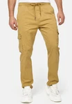 Indicode Broadwick Cargohose aus Baumwolle mit 6 Taschen Khaki/Beige