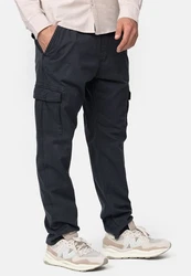 Indicode Broadwick Cargohose aus Baumwolle mit 6 Taschen Dunkelgrau/Khaki/Grau/Schwarz/Dunkelgrün