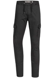 Indicode Broadwick Cargohose aus Baumwolle mit 6 Taschen Dunkelgrau/Khaki/Grau/Schwarz/Dunkelgrün