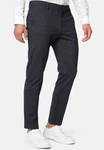 Indicode Herren Rodekro Chinohose Super Stretch mit 4 Taschen Dunkelblau/Dunkelgrau/Grau