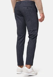 Indicode Herren Rodekro Chinohose Super Stretch mit 4 Taschen Dunkelblau/Grau/Dunkelgrau/Blau