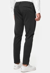 Indicode Herren Rodekro Chinohose Super Stretch mit 4 Taschen Dunkelgrau/Grau/Khaki/Hellgrau