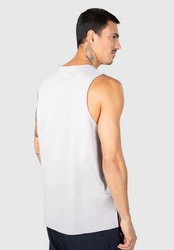 Smilodox Tanktop Francis Grau/Weiß/Hellgrau