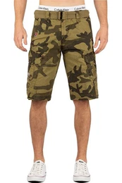 Cargoshorts Herren kurze Hose bapeanut (1-tlg) inklusive Grtel