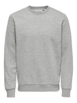 ONLY & SONS Sweatshirt Ceres Grau/Hellgrau