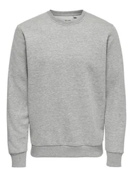 ONLY & SONS Sweatshirt Ceres Grau/Hellgrau