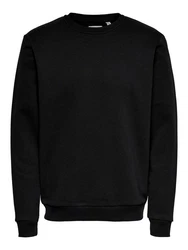 ONLY & SONS Sweatshirt Ceres Schwarz
