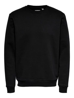 ONLY & SONS Sweatshirt Ceres Schwarz