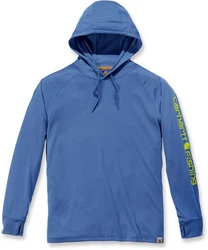 Carhartt Force Angler Graphic Hoodie blau/inf. blue heather (103572)