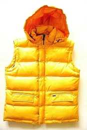 Steppweste Herren Westen Jacke, Donna Karan New York Steppwesten Kapuze
